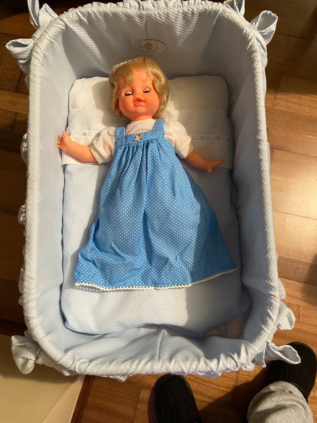 Cuna para muñecas, marca Lanina,