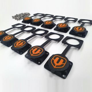 Lote 10 Tapas Puerto De Carga Mondraker Naranja