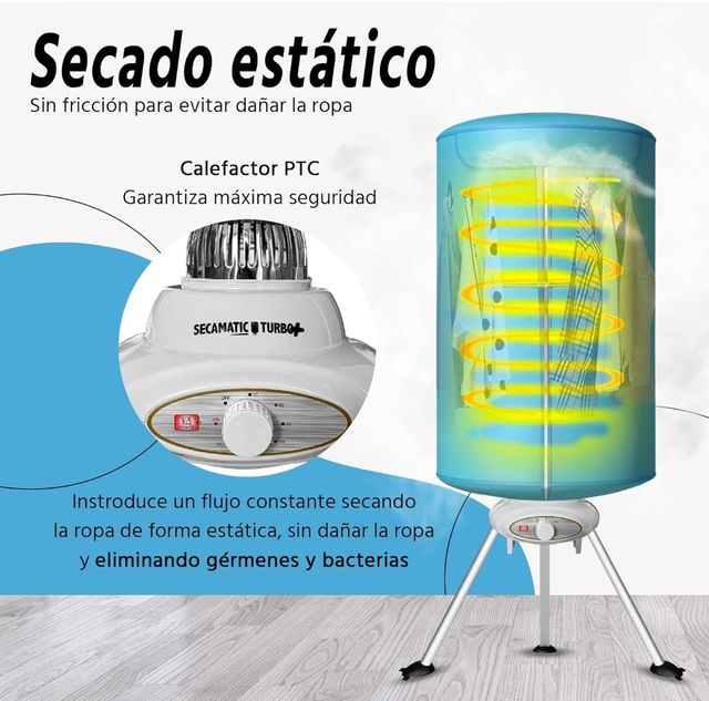 Secadora de ropa portátil.
