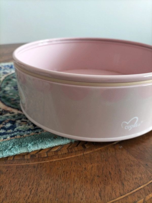 Biscottiera in metallo "Cuore di"