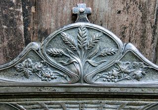 SANTA CENA MODERNISTA PEQUEÑA PLACA RELIGIOSA P.G.