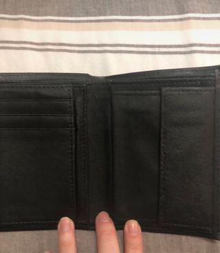 Cartera de hombre de piel