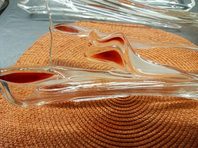 ¡Oportunidad! Jarrón y bandeja a juego