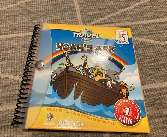 Juego de viaje magnético El arca de Noé