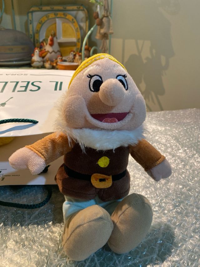 Pelusche DISNEY sette nani + omaggio