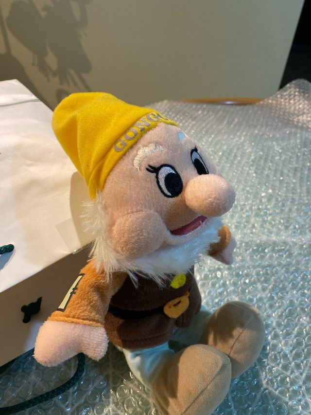 Pelusche DISNEY sette nani + omaggio