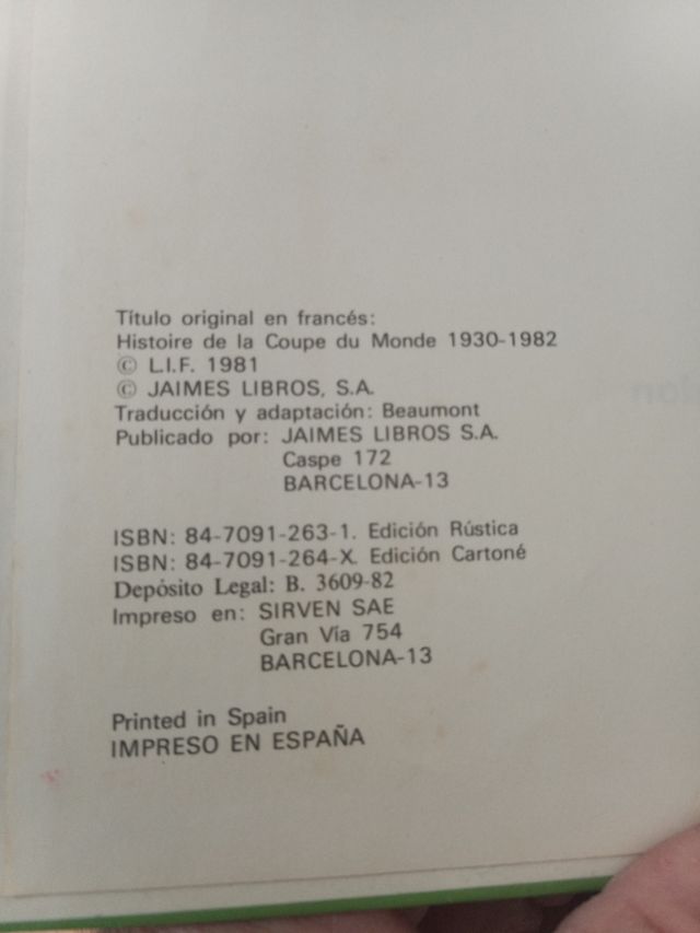 Història de los mundiales de fútbol