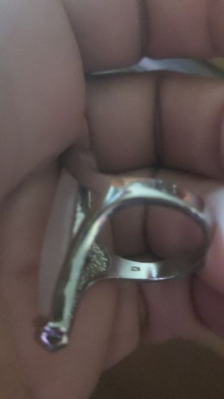ANILLO GRANDE PLATA DE LEY 925