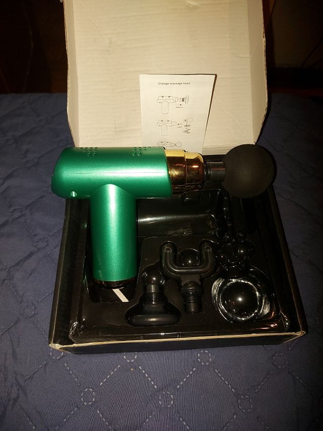 Pistola de masaje facial