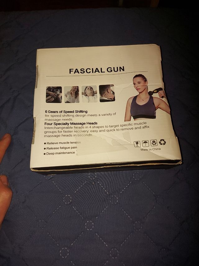 Pistola de masaje facial
