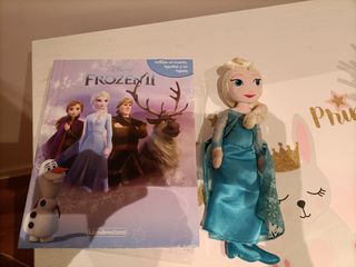 Juego y peluche de Frozen 