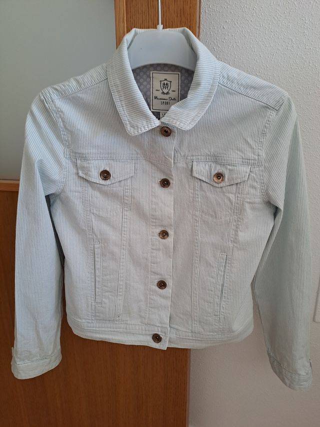 Cazadora vaquera niña