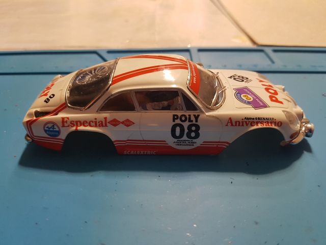 Renault Alpine A110 scalextric