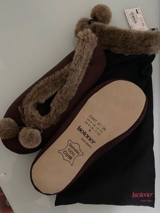 Zapatillas de estar por casa mujer 37 38