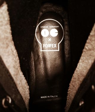 Botines italianos dorados metalizados