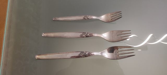 Cubertería de Alpaca,completa, Dalia 138 piezas