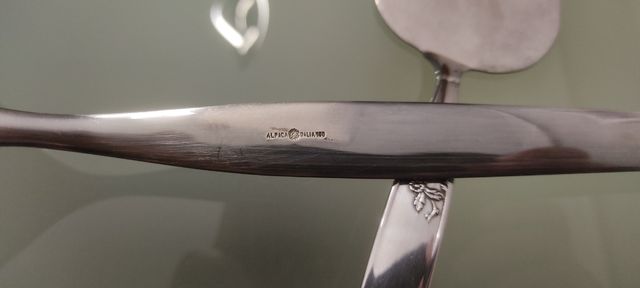 Cubertería de Alpaca,completa, Dalia 138 piezas