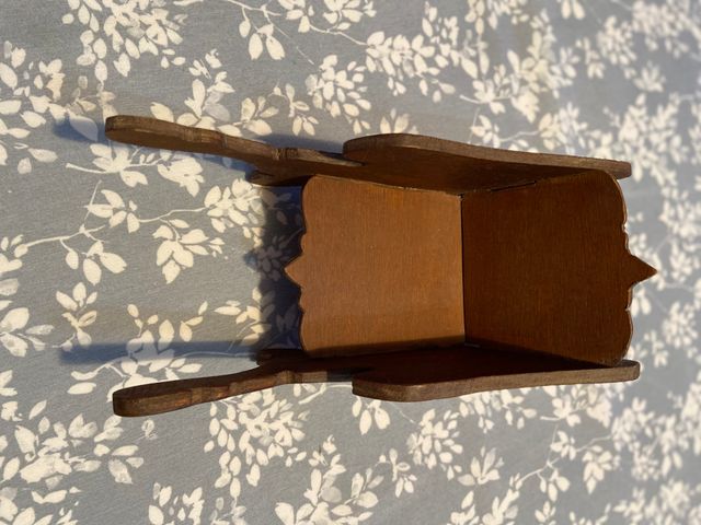 CARRO DE MADERA ANTIGUO, HECHO A MANO