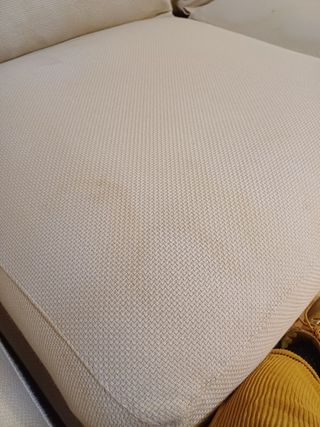 Sofá"cama" (reclinable) 4 plazas de tela