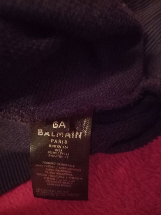 Felpa bambina balmain