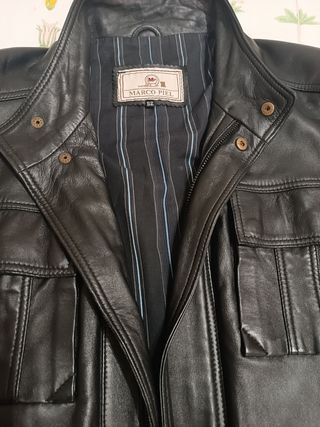 Chaqueta piel caballero 