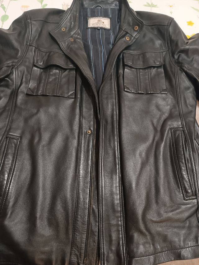 Chaqueta piel caballero