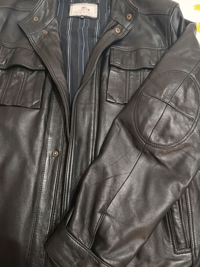 Chaqueta piel caballero