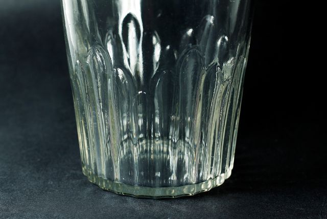 GRAN VASO DE CRISTAL DE SANTA LUCÍA (CARTAGENA).