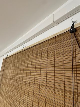 2 estores bambú natural