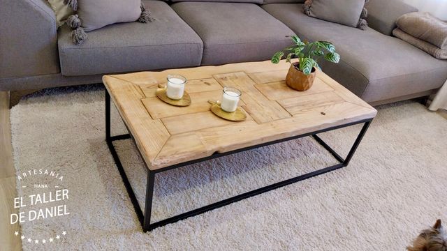 Mesa rustica de centro