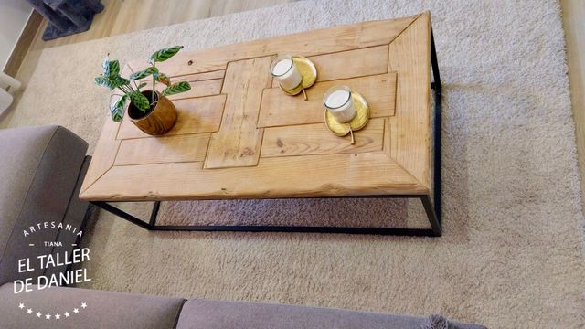 Mesa rustica de centro