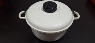 Olla a vapor para microondas.