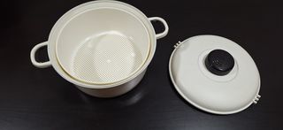 Olla a vapor para microondas.