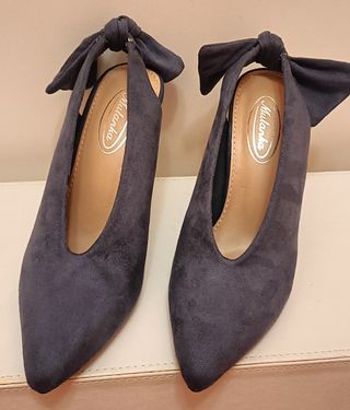 Zapatos azul grisáceo