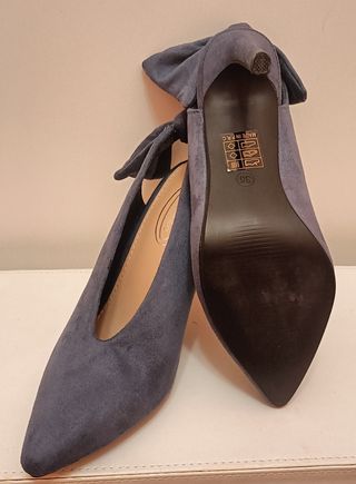 Zapatos azul grisáceo