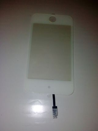 Vetro touchescreen iPod 4G 4 bianco