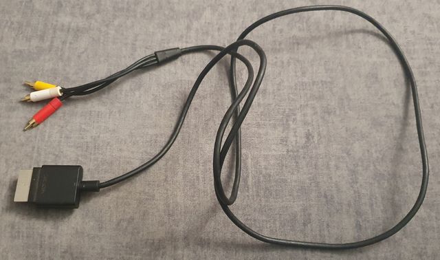 Cable conexión audio video XBOX 360