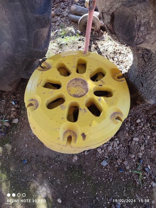 Pesas Jhon deere