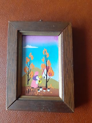 Piccola cornice, quadretto in legno