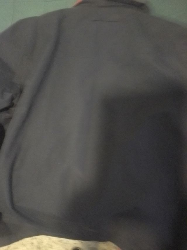 Giacca foderata nera e rossa