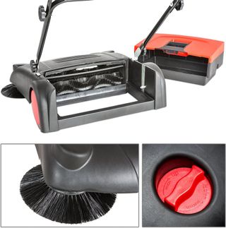 Barredora mecánica Manual Barrendero 20 litros