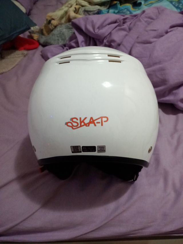 Casco jet moto Ska p