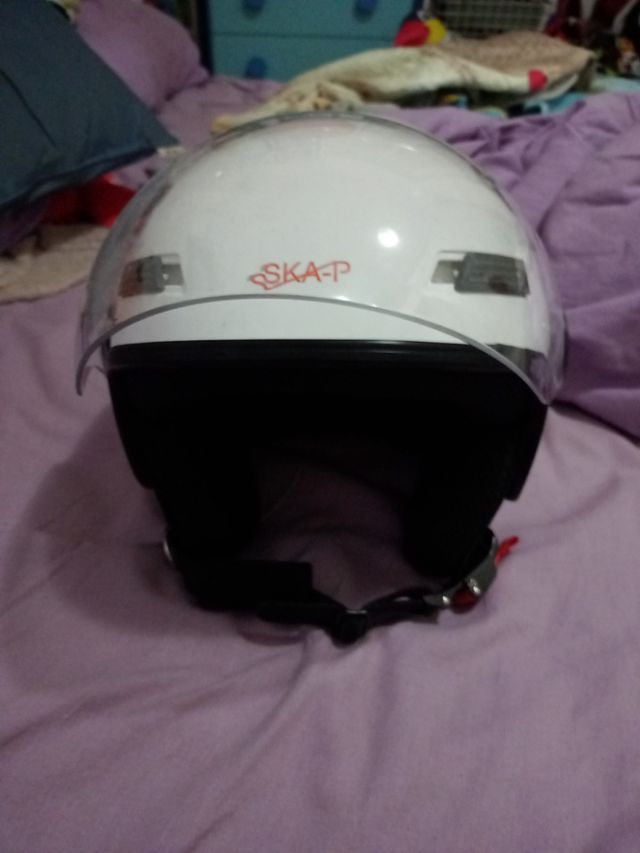 Casco jet moto Ska p