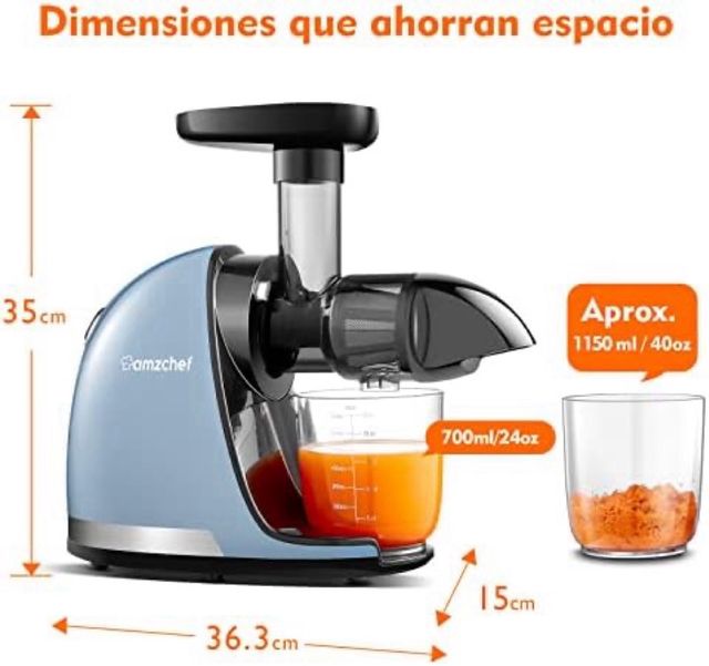 Extractor zumos prensado frío - Nuevo