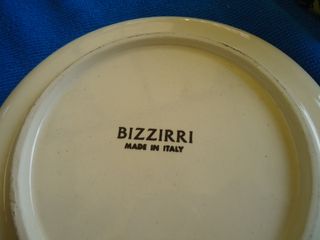 SET tazza te' + bricco BIZZIRRI dipinti a mano