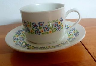 NAJ OLEARI tazza date con piatto  ANNI ‘90 nuova