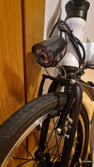 Bicicleta eléctrica doblable