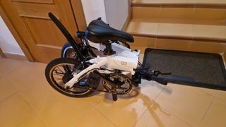 Bicicleta eléctrica doblable
