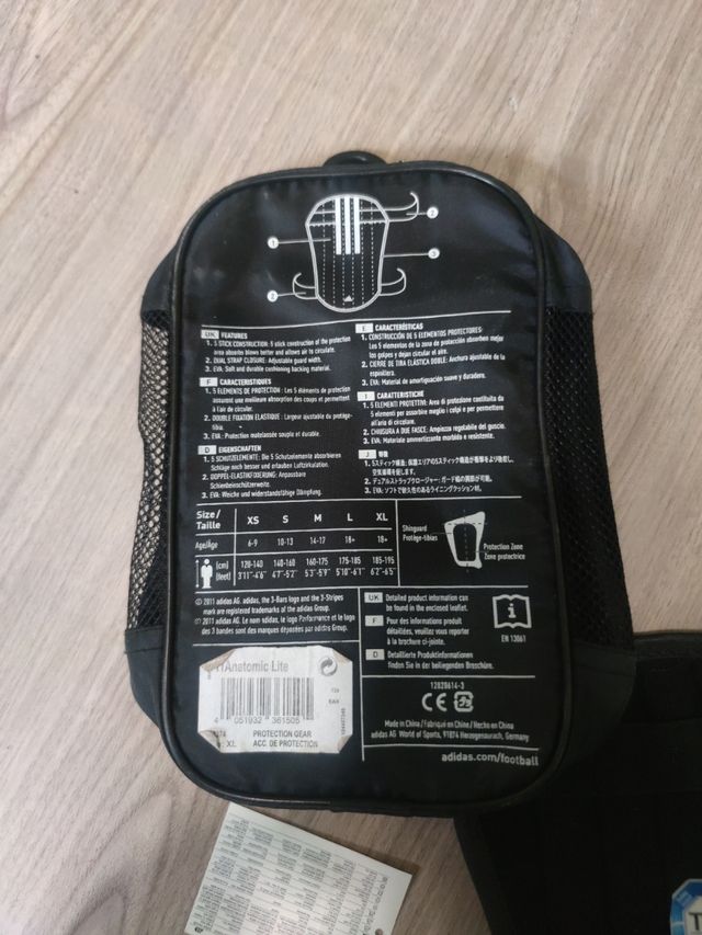 Espinilleras adidas xl