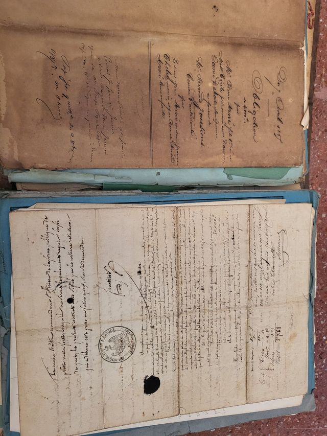 Documentos y acciones francesas